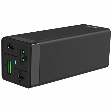 Sandberg 4v1 Charger 2x USB-C, 2x USB 65W, černá