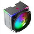SilentiumPC chladič CPU Fortis 5 ARGB / 140mm fan/ 6 heatpipes / PWM / nanoreset controller / pro Intel i AMD