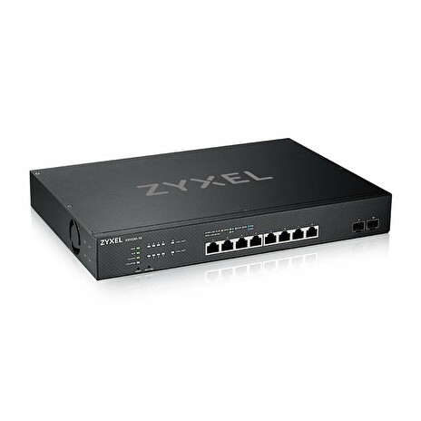 Zyxel XS1930-12F, 10-port 10G Smart Managed Fiber Switch, 2 Multi-Gigabit Ports