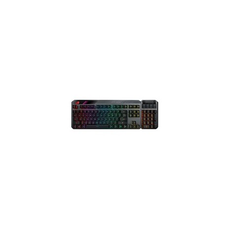 ASUS klávesnice ROG CLAYMORE II (MA02), opto-mechanická, US, ROG RX