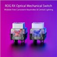 ASUS klávesnice ROG CLAYMORE II (MA02), opto-mechanická, US, ROG RX