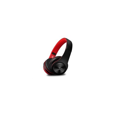 CARNEO BT sluchátka S5 Black/Red