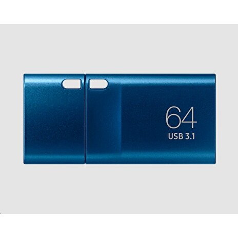 Samsung flash disk 64GB USB-C 3.1 (přenosová rychlost až 300MB/s) modrý