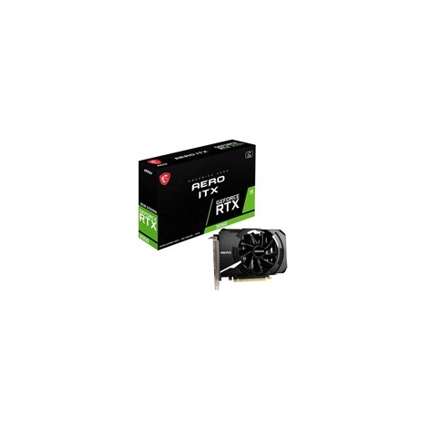 MSI VGA NVIDIA GeForce RTX 3050 AERO ITX 8G, RTX 3050, 8GB GDDR6, 3xDP, 1xHDMI