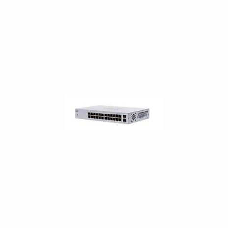 Cisco switch CBS110-24T, 24xGbE RJ45, 2xSFP (combo with 2 GbE), fanless - REFRESH