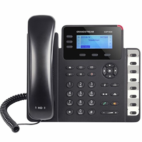 Grandstream GXP1630 [VoIP telefon - 3x SIP účet, HD audio, 3 prog.tl.+8 předvoleb, switch 2xLAN 1000Mbps, PoE]Výrobce