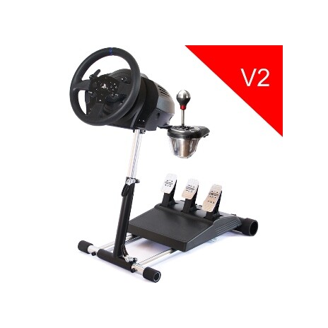 Wheel Stand Pro DELUXE V2, stojan na volant a pedály pro Thrustmaster T300RS, TX, TMX, T150 a T500