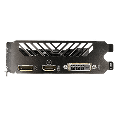 GIGABYTE grafická karta nVIDIA GTX1050 Ti/ PCI-E/ 4GB GDDR5/ DP/ HDMI/ DVI/ active