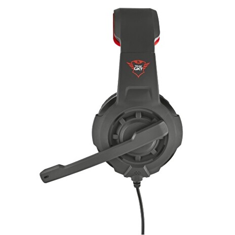 Trust GXT 784 Gaming Headset černočervený & herní myš 4800dpi