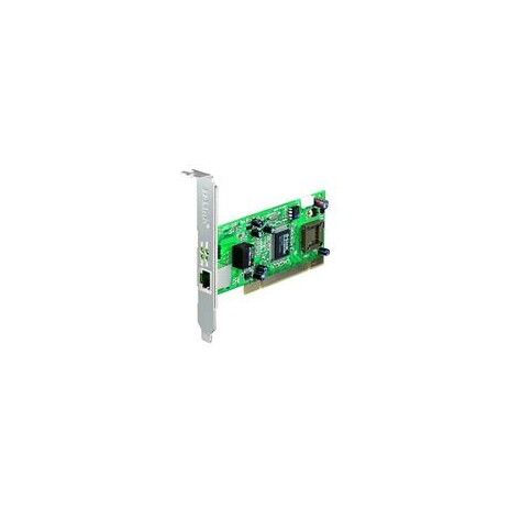 D-Link 32-Bit PCI Bus TP (RJ45) GigabitEthernet karta, WOL, VLAN