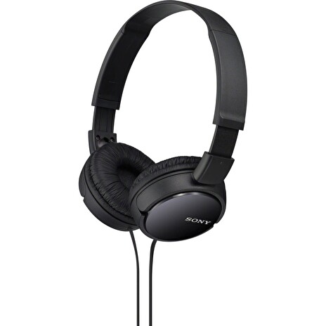 SONY sluchátka náhlavní MDRZX110/ drátová/ 3,5mm jack/ citlivost 98 dB/mW/ černá