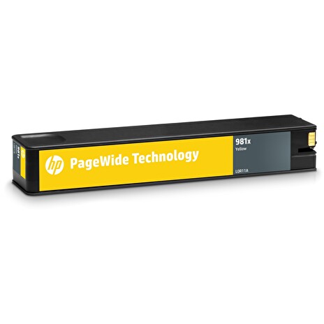 HP 981X - žlutá inkoustová kazeta, L0R11A