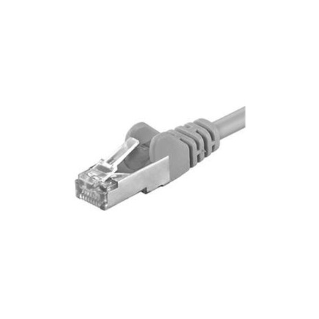 Premiumcord Patch kabel CAT6a S-FTP, RJ45-RJ45, AWG 26/7 1m šedá