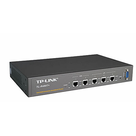TP-Link TL-R480T+ 5-port SMB Multi-Wan Router,4x WAN,Load Balance, Adv. firewall