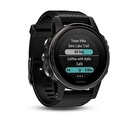 Garmin GPS chytré hodinky fenix5S Sapphire Gray Optic, Black band