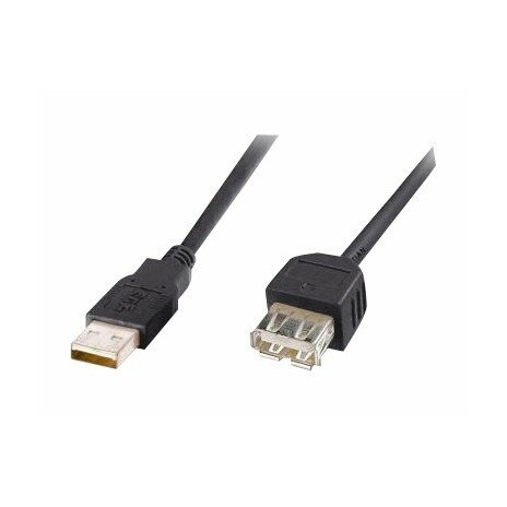 PremiumCord - Prodlužovací šňůra USB - USB (M) do USB (F) - USB 2.0 - 5 m - černá