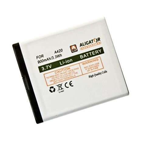 Aligator baterie A420/V500, Li-Ion 700 mAh, originální