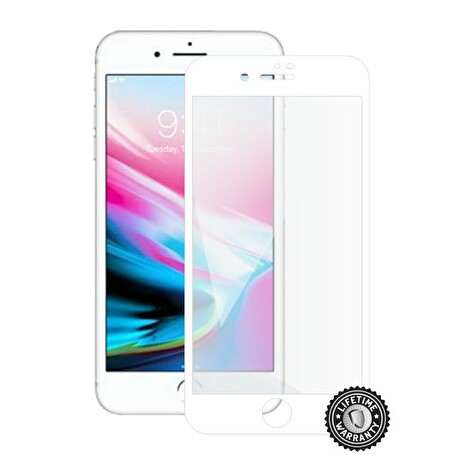 Screenshield APPLE iPhone 8 Plus Tempered Glass Protection (full COVER white)
