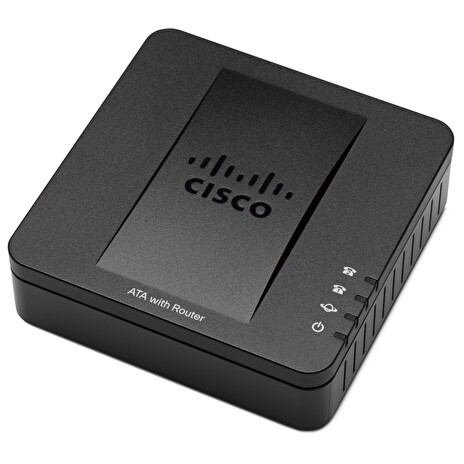 Cisco SPA122 ATA VoIP adaptér, 1xWAN, 1x 10/100M Lan, 2x FXS port