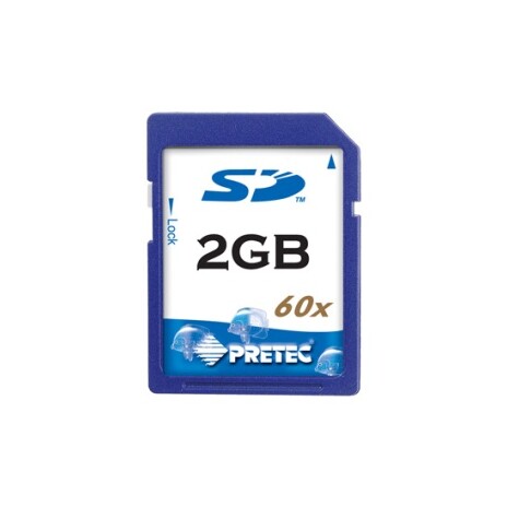 Pretec SecureDigital SD 2GB 60x HighSpeed (přenos až 9MB/s)