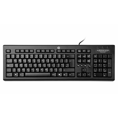 HP Classic Wired Keyboard - KEYBOARD - česká