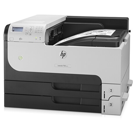 Tiskárna HP LaserJet Enterprise 700 M712dn A3 čb/41str| USB| LAN| duplex| 0,39Kč