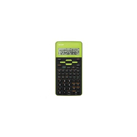 SHARP kalkulačka - EL531THGR - zelená - box