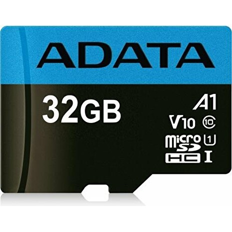 ADATA Micro SDHC karta 32GB UHS-I Class 10 + SD adaptér, Premier