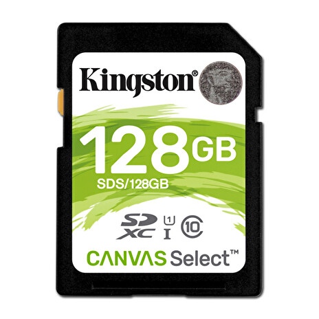 128GB SDXC Kingston CL10 UHS-I 80R