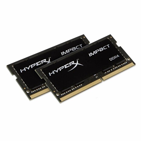 KINGSTON HyperX Impact 16GB DDR4 3200MHz / SO-DIMM / CL20 / černá / KIT 2x 8GB