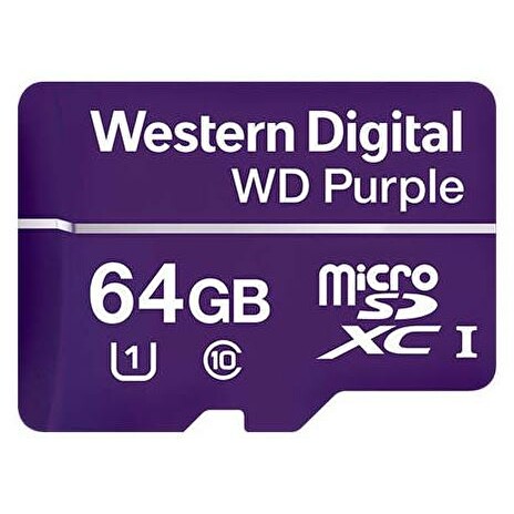 WD Purple Micro SDHC 64GB