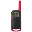Motorola vysílačka TLKR T62 (2 ks, dosah až 8 km), červená