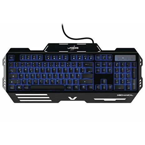 HAMA uRage gamingová klávesnice M3chanical/ drátová/ RGB podsvícená/ USB/ CZ+SK/ černá